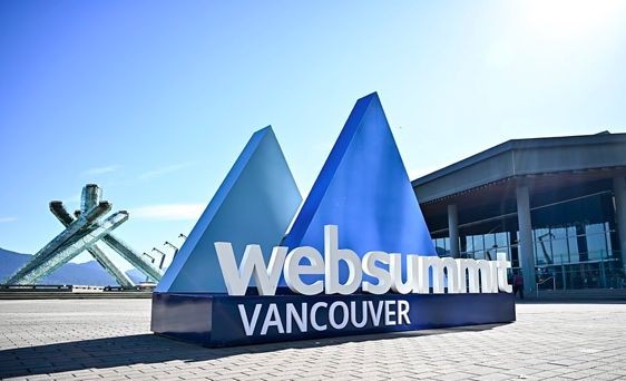 Web Summit Vancouver sign
